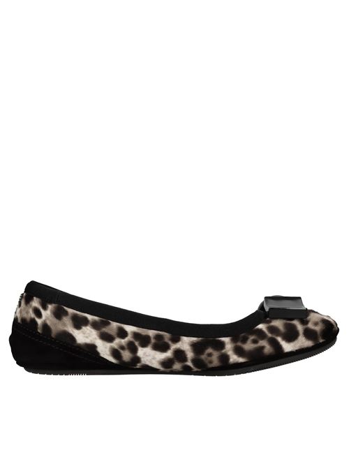 Ballerine in cavallino DOVE NUOTANO GLI SQUALI | BECKY PONY LEOPARDMARRONE